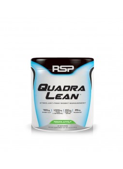 RSP Nutrition QuadraLean Powder, Stimulant Free Weight Management - 30 Servings (Peach Mango)